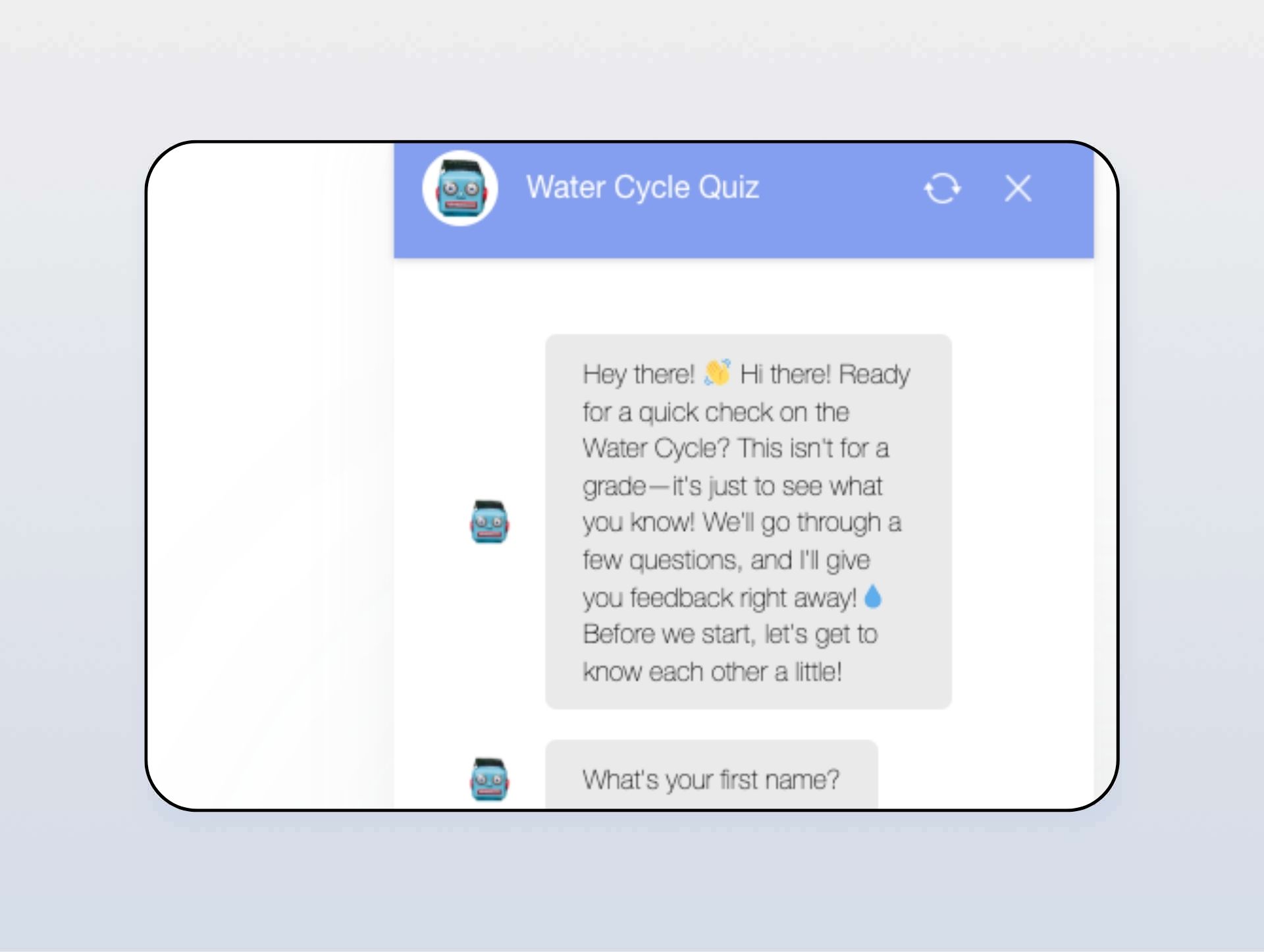 Formative Assessment in Action: Interactive Water Cycle Quiz Demo